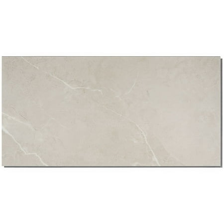Bond Tile Lujo 28mil Marble Beige 6 in. x 8 in. Rigid Click-Lock Luxury Vinyl Tile Sample