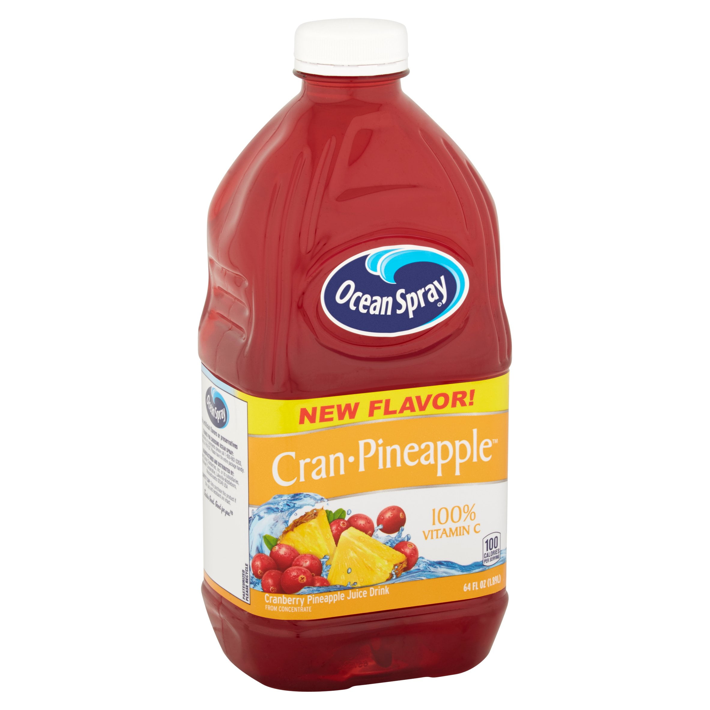 Ocean spray cran pineapple cranberry pineapple juice drink 64fl oz ...