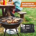 thumbnail image 2 of Juego de herramientas para parrilla de barbacoa, 7 Uds./1 Juego con espátula para asar de acero inoxidable, asar, 2 of 4
