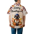 thumbnail image 5 of Happy Thanksgiving Siamese Welcome Thankful Fall Autumn Pumpkin Hawaiian Shirt Breathable Summer Unisex Merch Cat Lover Kitten Owner Gifts - 02021, 5 of 6