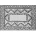 thumbnail image 1 of Ahgly Company Indoor Rectangle Abstract Gray Modern Area Rugs, 8' x 12', 1 of 4