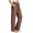 #02 Brown 【Mix & Match: Stock Up on Your Favorite Colors】, variant on Women's Lightweight Quick-Dry Straight Leg Pants, Mid Waist Loose Fit, Breathable Fast-Drying Fabric, Casual Travel, Hiking, Outdoor & Daily Wear, Soft Polyamide Long | TruBelle,Brown S