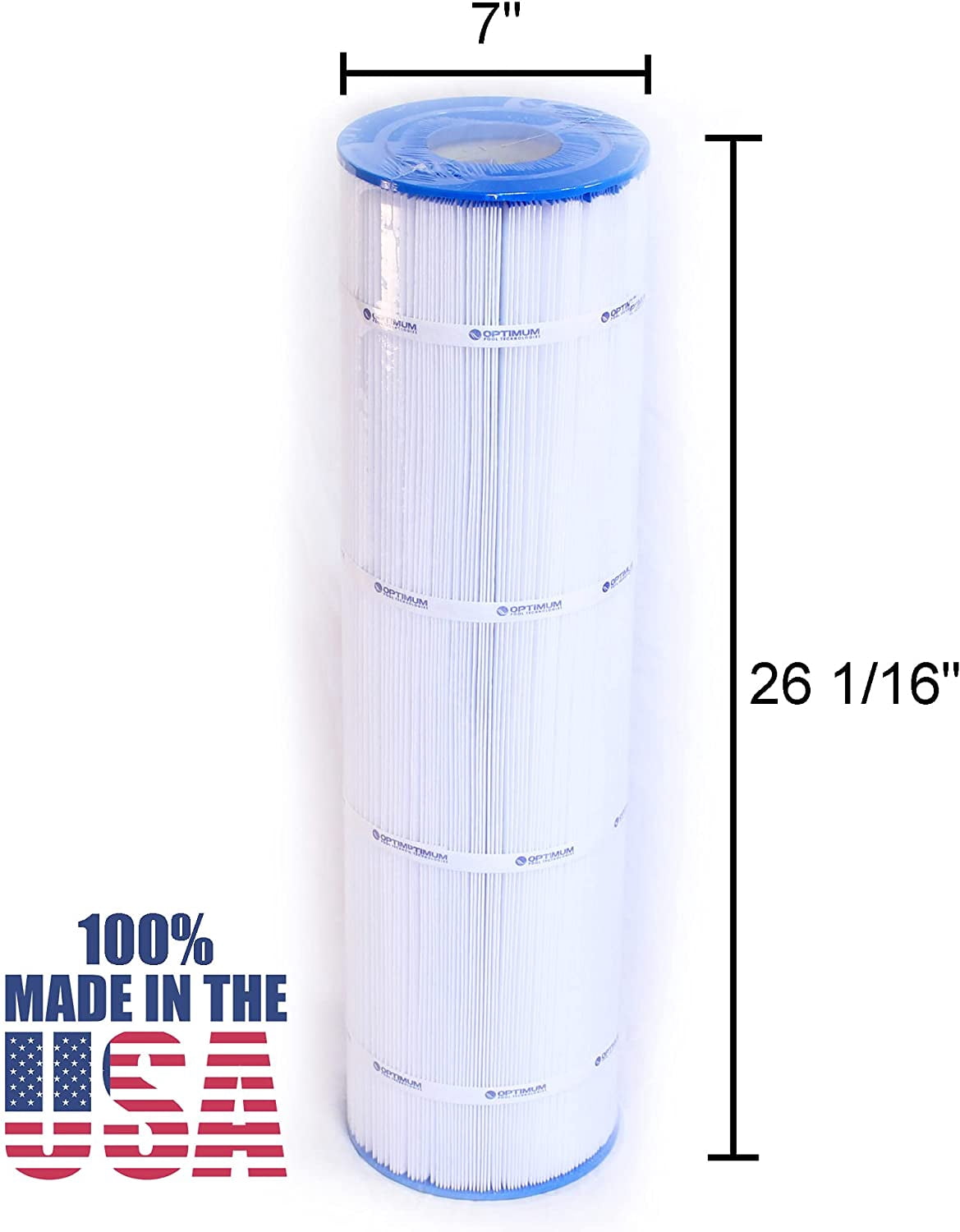 Pool Filter 4 Pack Replacement for Pentair Clean & Clear Plus 420; 80 SQ. FT. Cartridge Element - Made in USA
