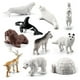 thumbnail image 5 of 10 piezas de accesorios de exhibición de modelo de animal ártico juguetes educativos tempranos adorno de decoración de dormitorio de oficina en hogar Hugo Figuras de simulación, 5 of 10