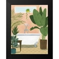 thumbnail image 2 of Popp, Grace 12x14 Black Modern Framed Museum Art Print Titled - Bathtub Oasis I, 2 of 5