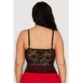 thumbnail image 5 of Womens Plus Size Lace Sweetheart Cami, 5 of 5