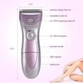 thumbnail image 6 of Women's Electric Shavers,Casewin Electric Razor for Women, Womens Shaver for Face Legs and Underarm,Portable Bikini Trimmer Ladies Shaver,Purple, 6 of 6