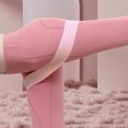 thumbnail image 6 of BLEEUS Silicone Resistance Bands Workout Stretch Bands For Home Gym Yoga Fitness Supplies (Pink), 6 of 8