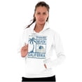 thumbnail image 4 of Paradise Beach California Palm Tree Hoodie Sweatshirt Women Men Brisco Brands S, 4 of 6