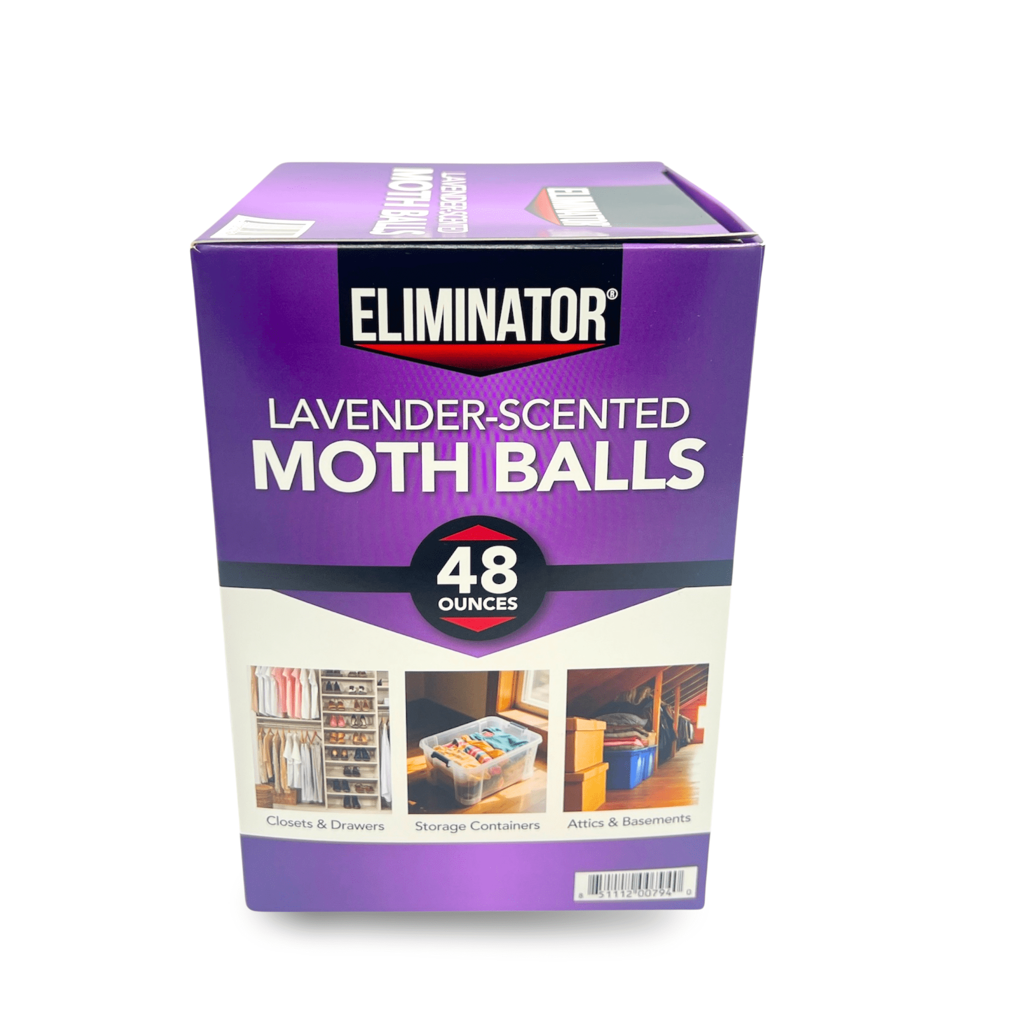 Eliminator Lavender Moth Balls 48 oz for Clothes Protection