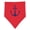 Red and White, variant on Inktastic Anchor Nautical Baby Bandana Bib