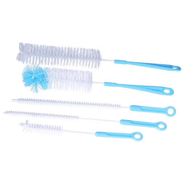 Cepillo Para Biberones, 5 Piezas Herramienta De Limpieza De Largo Cepillo Para Biberones De Agua Cepillos Para Biberones Para Limpiar Cepillo Para Biberones De Leche Para