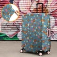 thumbnail image 4 of Pioneer Flower Floral Print Pattern Luggage Cover Fashion Suitcase Cover Baggage Covers Fit 25-28 Inch Luggage (Go Travel), 4 of 5