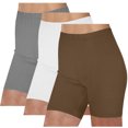 thumbnail image 2 of Leggings de yoga de moda para mujer, 3 piezas, para fitness, correr, gimnasio, para mujer, sólidos, deportivos, activos, pantalones de poliéster para mujer., 2 of 3