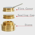 thumbnail image 4 of Alcohol Stove Outdoor Survival Camping Cooking Equipment Burner; Liquid Q5S6, 4 of 4