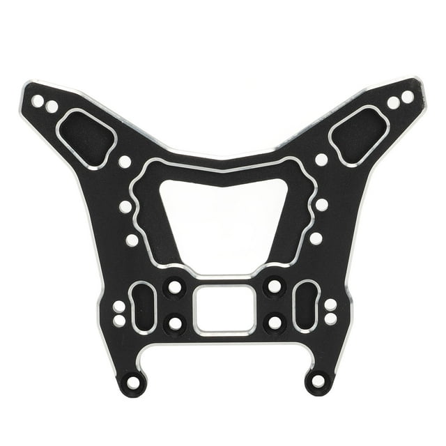 RC Rear Mount, Black Many Positioning Holes RC Rear Shock Absorption Bracket High Hardness Wear For Replacement