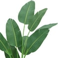 thumbnail image 3 of Artificial Banana Tree Pot, Simulated Faux Banana Leaf Fake Green Plant Potted Decor, 3 of 8
