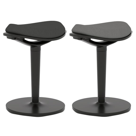 XgoodX Mesh Ergonomic Wobble Stool for Standing Desks, with Rocking -Black
