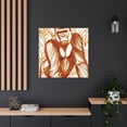 thumbnail image 6 of Gorilla in Moonlight. - Canvas, 6 of 25