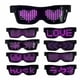 thumbnail image 4 of Jumpingount Las gafas LED inalámbricas verdaderas luminosas se iluminan con el control de la aplicación que brilla intensamente Carnival Club Lentes blanco, 4 of 6