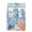 Green Blue, variant on Blue Red Seahorse Coastal Kitchen Towels Set of 1, Summer Beach Coral Nautical Vintage Absorbent Dish Towels for Kitchen, Microfiber Hand Towel, Quick Drying Tea Towel for Cleaning Dishcloths