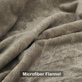 thumbnail image 5 of Fleece Blanket Throw Blanket, Throw Size Brown Bed Blanket, Lattice Textured Soft Fuzzy Throw, Warm Cozy Microfiber Blanket, 51"x 60", 5 of 7