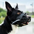 thumbnail image 5 of Pet Reflective Breathable Basket Muzzle Guard Against Biting And Barking Medium And Large Dog Mask Anti-barking Muzzle For Pets, 5 of 8