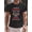 Black A, variant on Graphic T-Shirts for Men Short Sleeve Crew Neck Shirts Summer Graphic Tees Loose Cotton Tops Black A XL