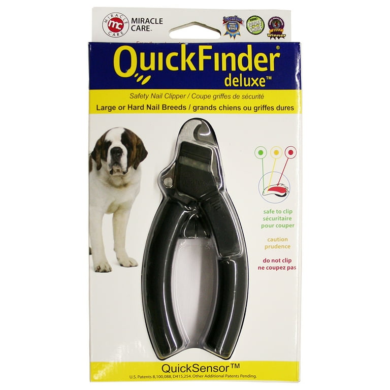 Quickfinder 3489 Miracle Care Deluxe Safety Pet Nail Clipper