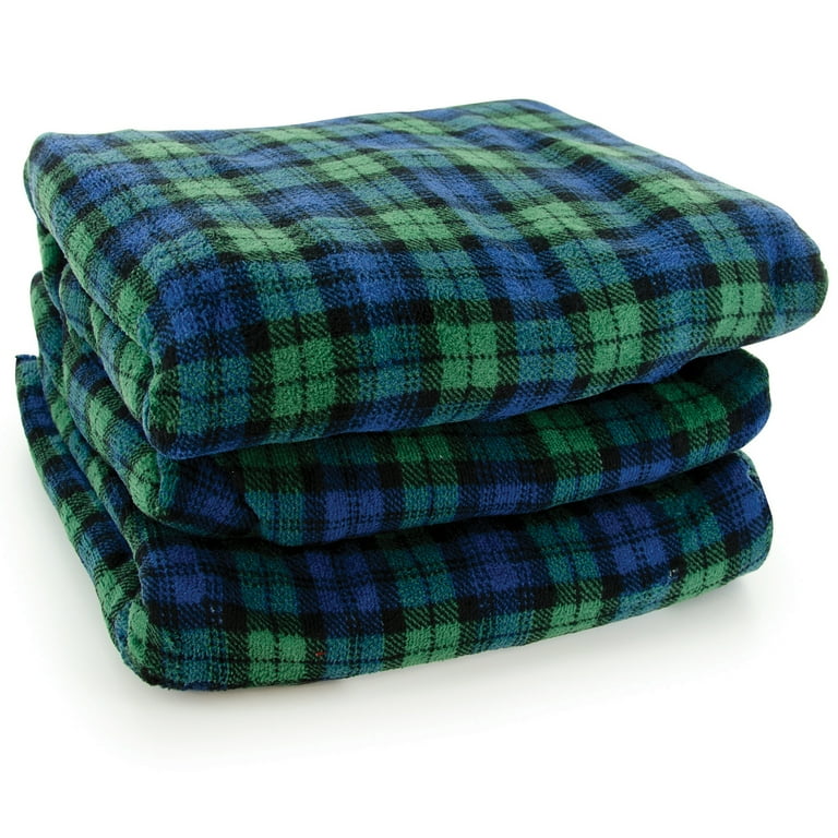 BIOS Living Blue Green Multi Color Polyester Electric Blanket Standard Walmart