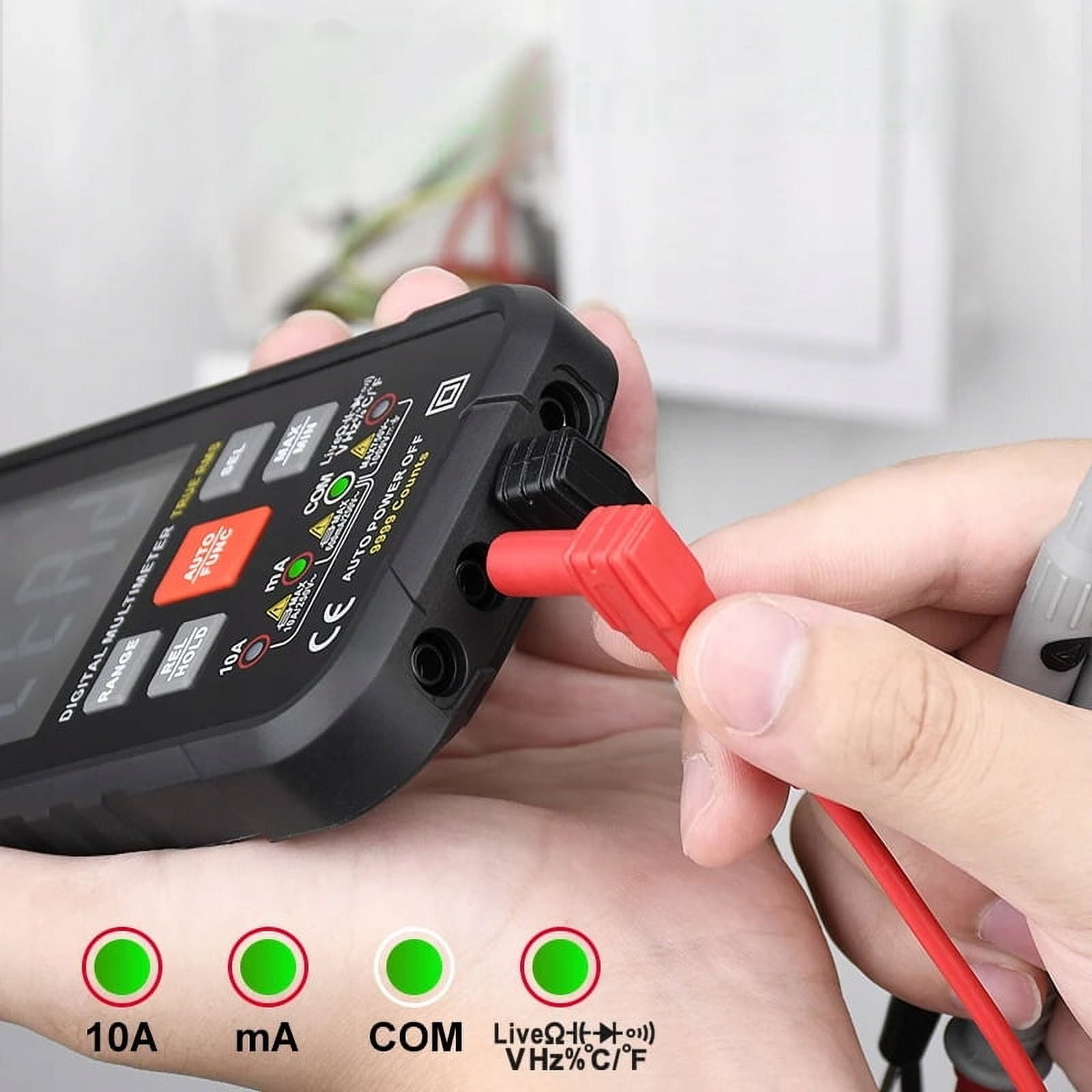 S10 Intelligent Digital Multimeter High precision Anti Burn Fully Automatic