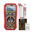 thumbnail image 1 of KLKCMS Digital Multimeter Non Contact Auto Ranging Tester for Cars Fuses Continuity Red Standard, 1 of 9