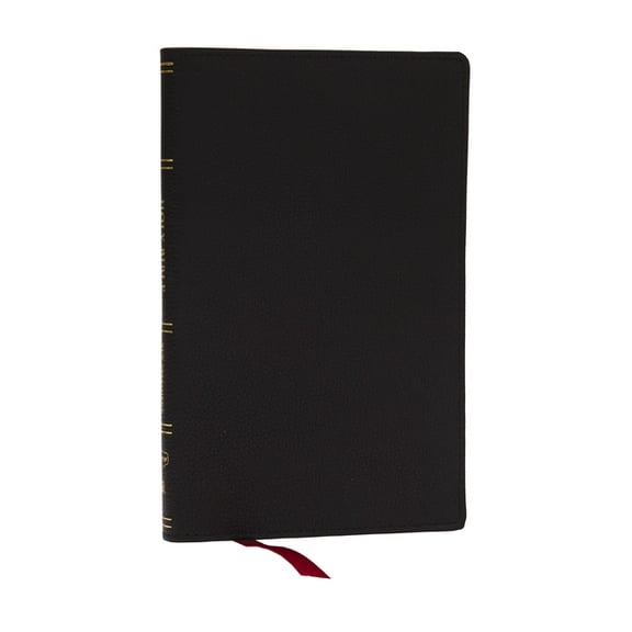 Kjv, Personal Size New Testament, Black Genuine Leather, Red Letter, Comfort Print, (Hardcover)