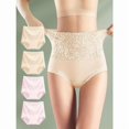 thumbnail image 2 of 4pcs Waisted Lace Trimmed Women's Underwear, 2 of 6