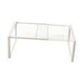 thumbnail image 2 of jifeng Expandable Cabinet Storage Shelf Stand Riser Kitchen Cupboard Organizer Rack White M, 2 of 9