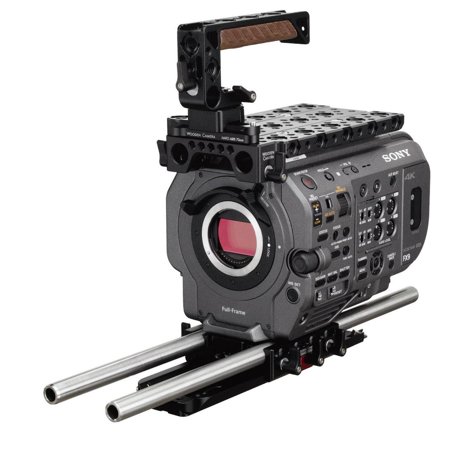 UPC: 0606184858712 | Wooden Camera Sony FX9 Unified Advanced Accessory Kit  Includes NATO Handle Plus V2  Top Plate  Unified Baseplate  2x 15mm Rod 15   Safety Dovetail 8