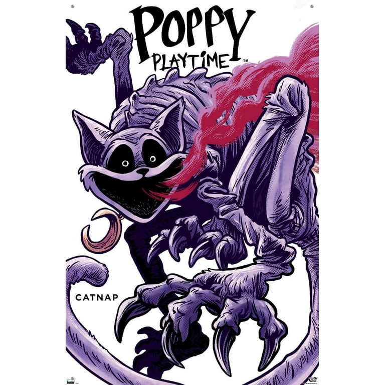 Poppy Playtime - CatNap Feature Series Wall Poster with Pushpins