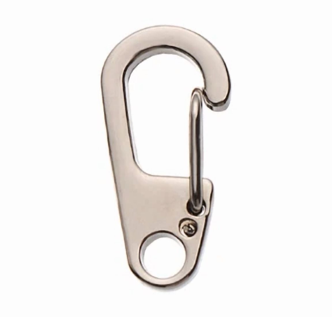 10Pcs D Carabiner D-Ring Key Chain Spring Clips Mini Aluminium Alloy Hang Buckle