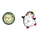 thumbnail image 1 of Reloj de pared,Reloj de pared decorativo con pájaros cantores,Reloj de pared de 10 pulgadas con sonido de pájaros musicales,Reloj de pared,Reloj de pared silencioso y decorativo que no hace, 1 of 8