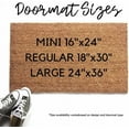 thumbnail image 2 of Merry Christmas Tree Doormat, Christmas Decor, Personalized Doormat, Holiday Doormat, Welcome mat, Modern Decor, Winter Decor Indoor Outdoor for Home Kitchen Decoration, 24 x 16 Inch, 2 of 3