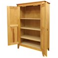 thumbnail image 2 of Pemberly Row Armoire de Rangement 2 Portes en Bouleau Naturel, 2 of 2
