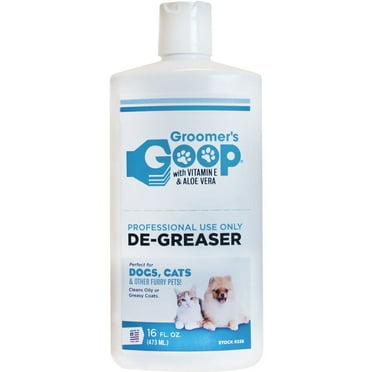 Groomers Goop Liquid for Oily Coats, 16 ounce squeeze bottle