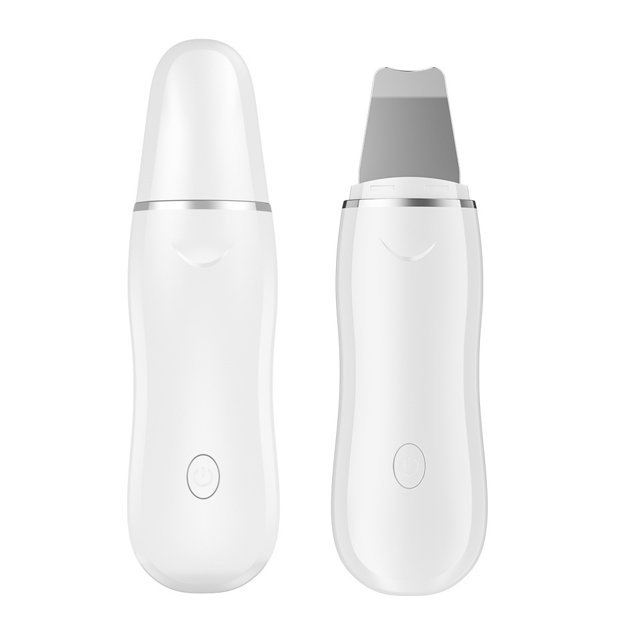 Jinsinto 1Pcs Skin Scraper Silicone Face Scrubber Cleaning Scrubber Electric Vacuum Pore Cleaner