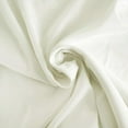 thumbnail image 4 of BalsaCircle 90" x 90" Ivory Square Polyester Table Overlays Wedding Party Tablecloth, 4 of 4
