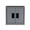 Gray, variant on Hyper Tough Mini Tool Cabinet – 11.6-Inch Steel Storage Cabinet, Black, Double Doors & Non-Slip Top Mat