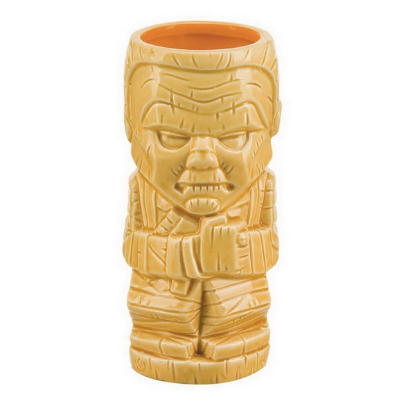 Beeline Creative Monsters Tiki Tut 14oz Geeki Tiki Mug, Tan