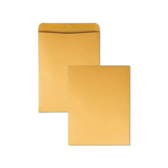 Catalog Envelope 15 1/2, Square Flap, Gummed Closure, 12 x 15.5, Brown Kraft, 250/Box