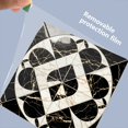 thumbnail image 6 of 10 PCS Peel and Stick Floor Tile, 6"x6" Vinyl Moroccan Style Floor Tiles, Removable and Waterproof Flooring Tiles for Renters, Stick on Floor Tiles for Bathroom, Kitchen, Staircase, 6 of 7