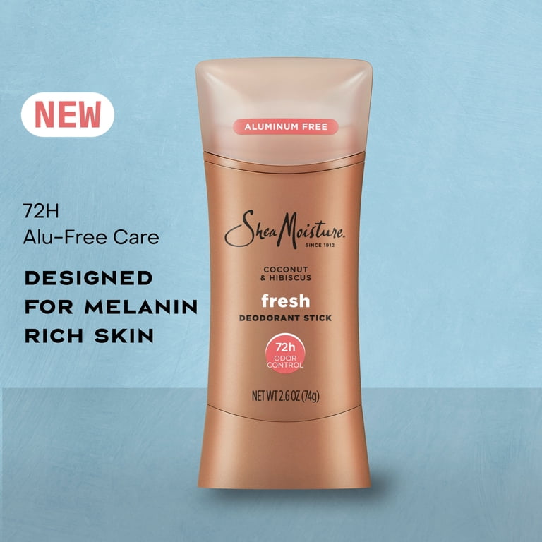 SheaMoisture Deodorant Stick for Women Fresh Coconut & Hibiscus