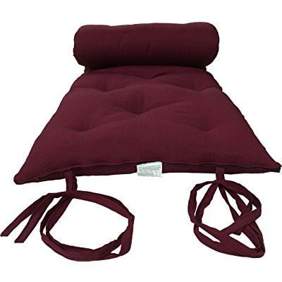 futon japanese floor mattress traditional mattresses cushion mats meditaion foldable brand yoga burgundy queen twin wide futons hunter walmart